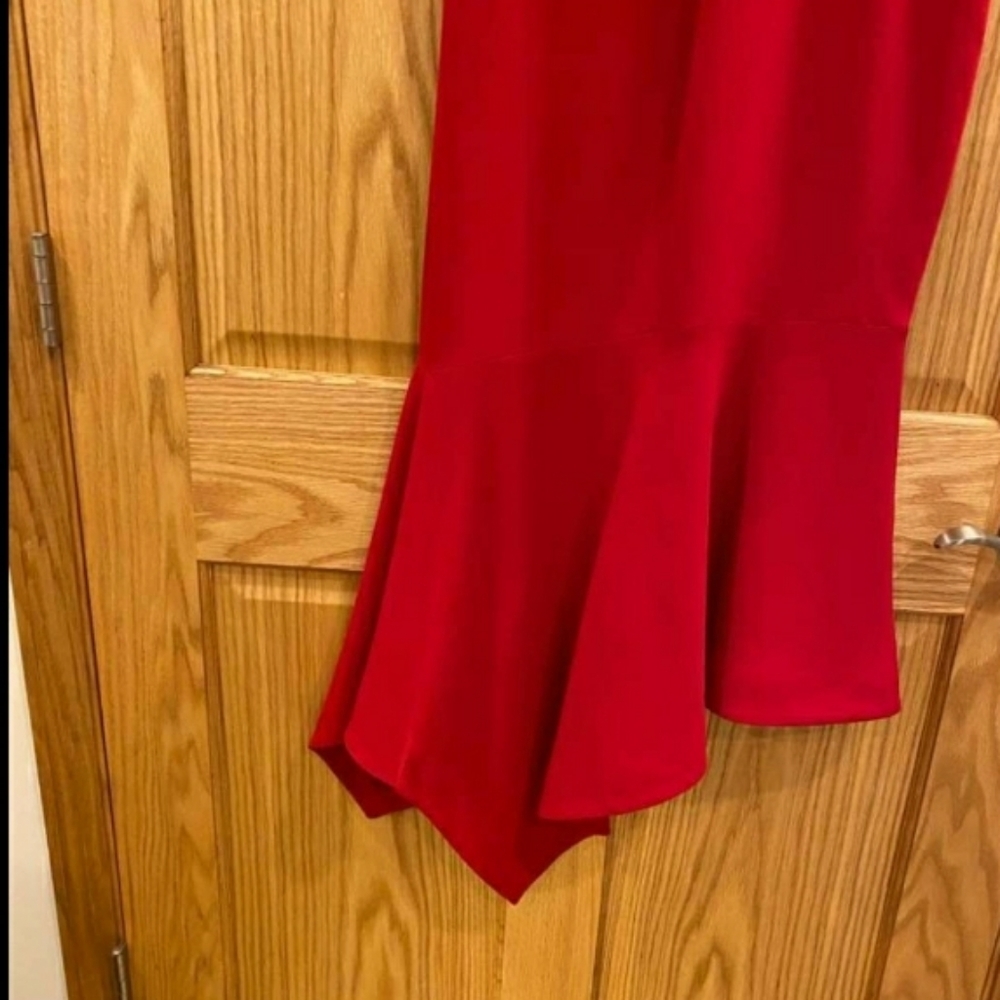 Cinq a Sept Dulcina One-Shoulder Handkerchief-Hem - Picture 4 of 9